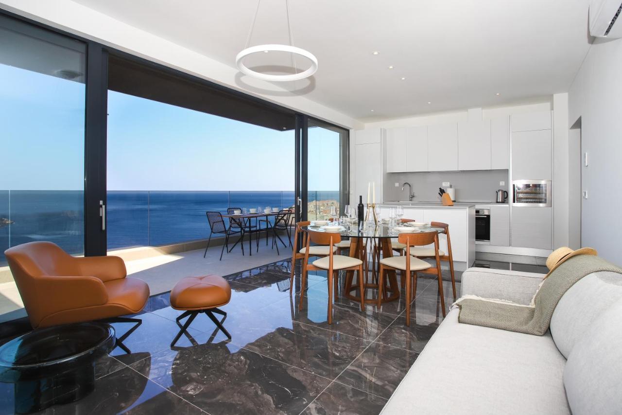New&Luxury Apartment With An Outstanding View - Bombii Blue Dubrovnik Bagian luar foto